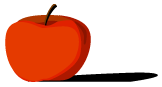 A is for apple.